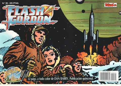 Ediciones B: Flash Gordon numero 20: tiras 4.3.1952 al 16.5.1952