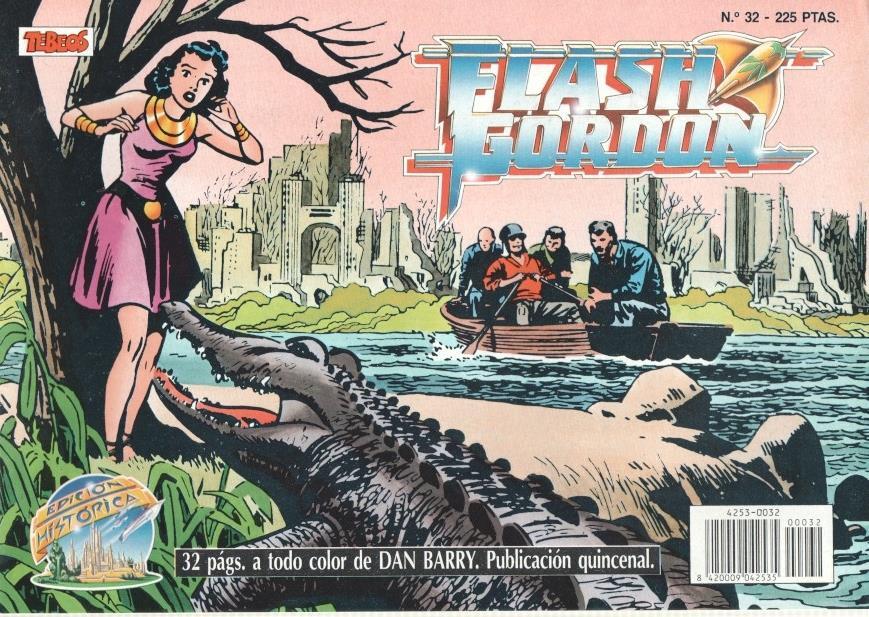 Ediciones B: Flash Gordon numero 32: tiras del 17.8.1954 al 29.10.1954