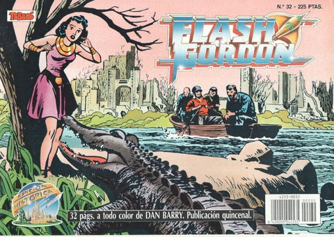 Ediciones B: Flash Gordon numero 32: tiras del 17.8.1954 al 29.10.1954
