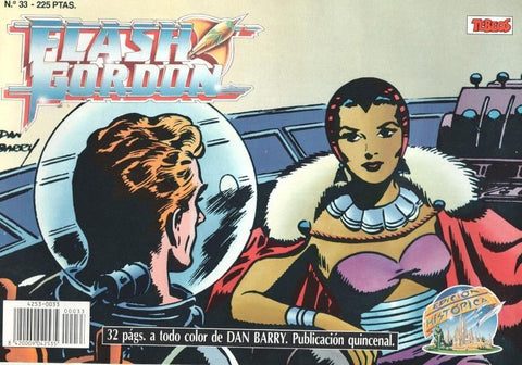 Ediciones B: Flash Gordon numero 33: tiras del 30.10.1954 al 12.1.1955