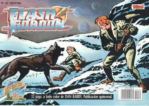 Ediciones B: Flash Gordon numero 35: tiras del 29.3.1955 al 10.6.1955
