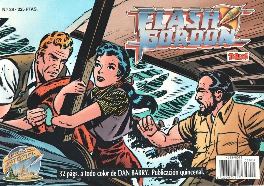 Ediciones B: Flash Gordon numero 28: tiras del 22.10.1953 al 4.1.1954
