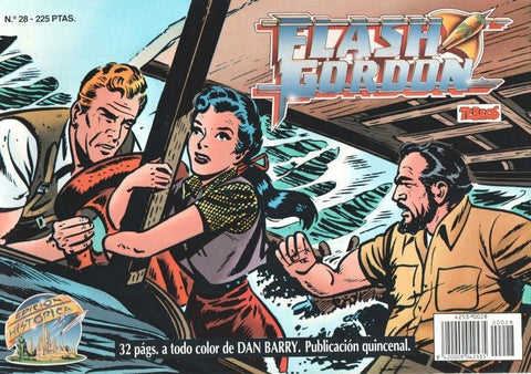 Ediciones B: Flash Gordon numero 28: tiras del 22.10.1953 al 4.1.1954