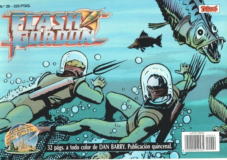 Ediciones B: Flash Gordon numero 29: tiras del 5.1.1954 al 19.3.1954