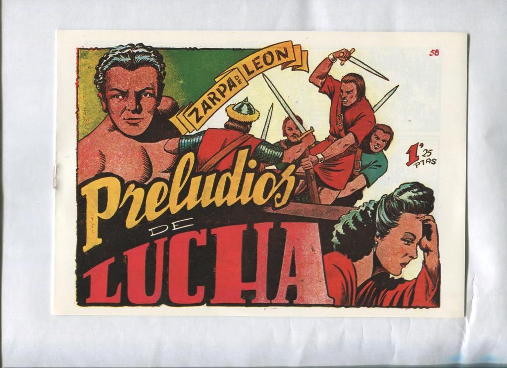 Ferrando: Zarpa de Leon facsimil numero 58: Preludios de lucha