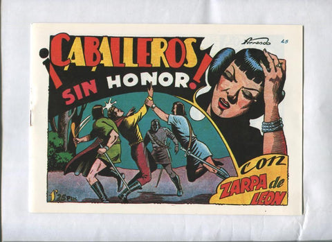 Ferrando: Zarpa de Leon facsimil numero 45: Caballeros sin honor