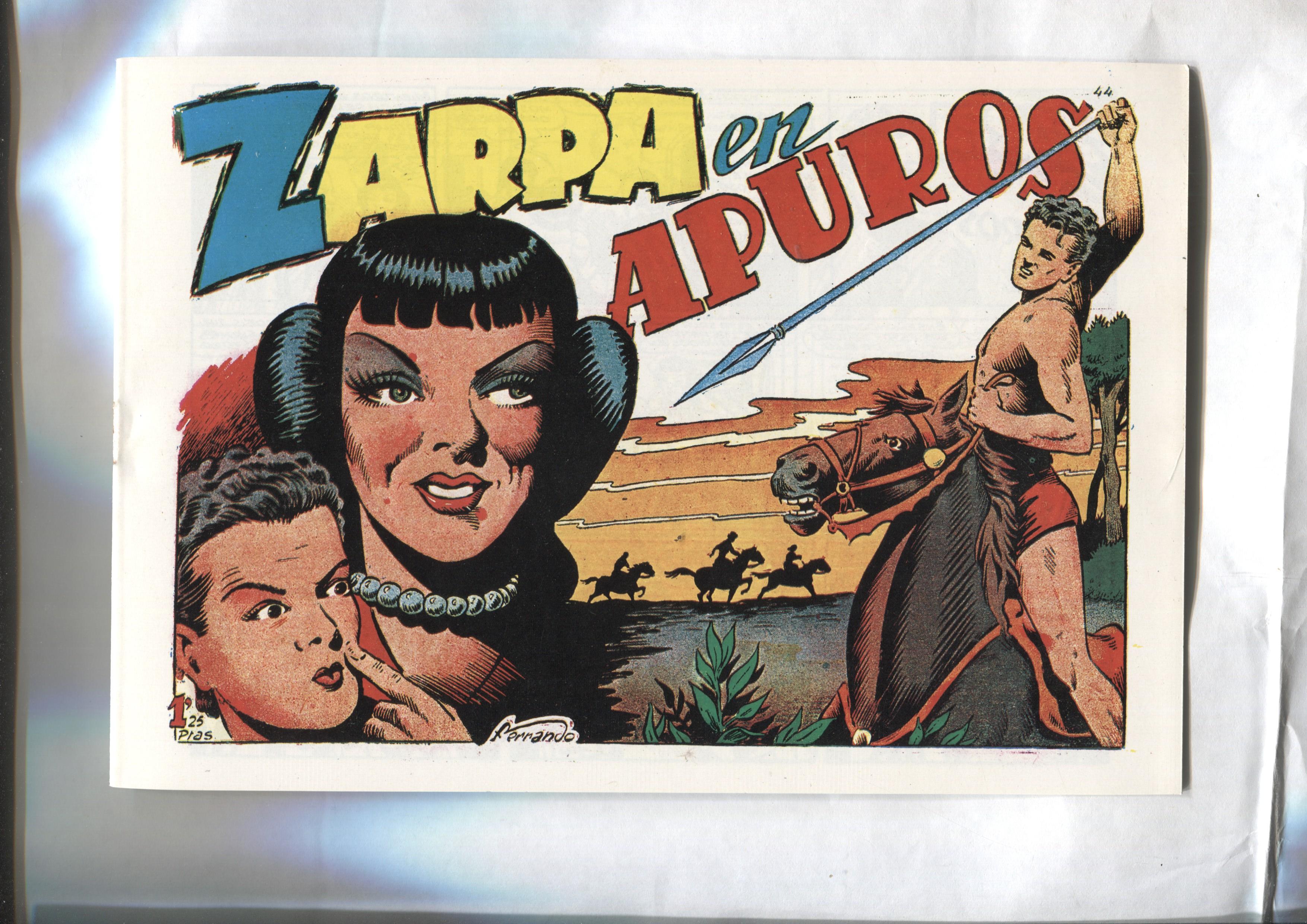 Ferrando: Zarpa de Leon facsimil numero 44: Zarpa en apuros