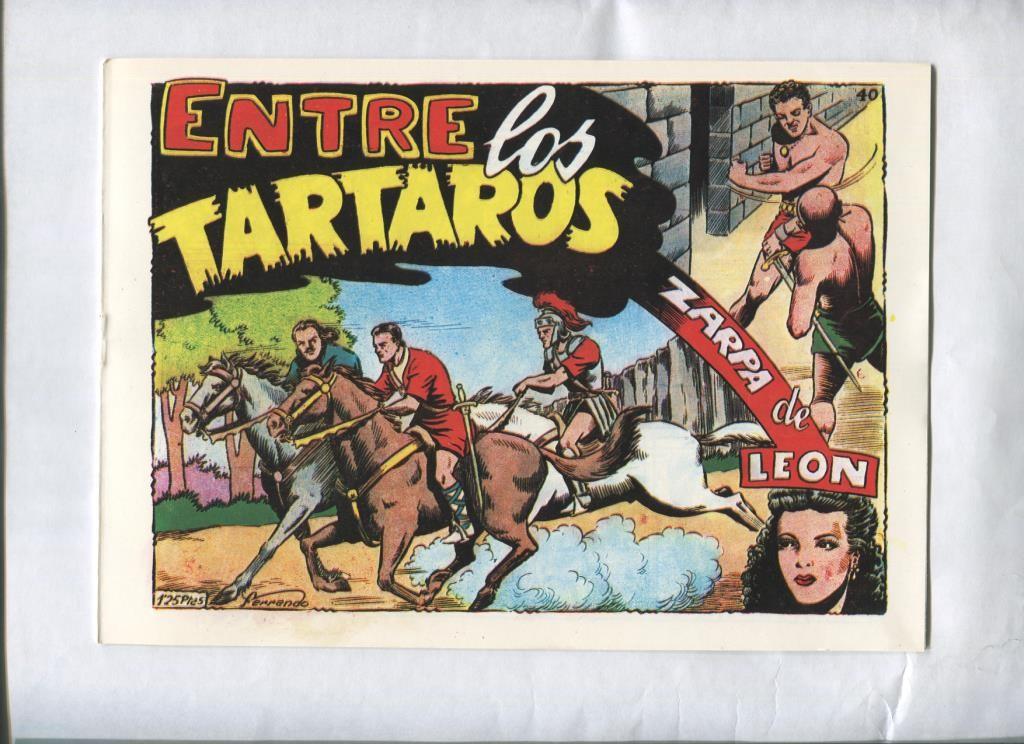Ferrando: Zarpa de Leon facsimil numero 40: Entre los tartaros