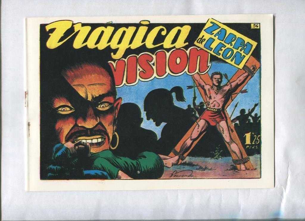Ferrando: Zarpa de Leon facsimil numero 36: Tragica vision