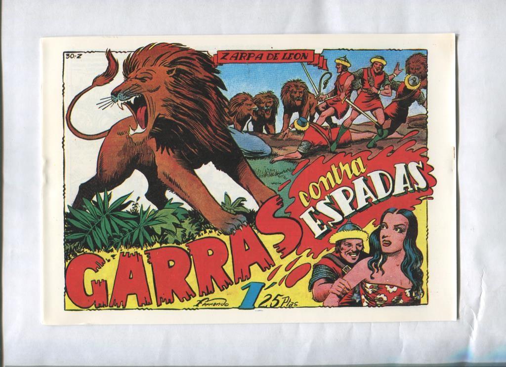 Ferrrando: Zarpa de Leon facsimil numero 30: Garras contra espadas
