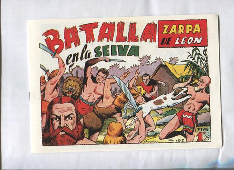 Ferrando: Zarpa de Leon facsimil numero 13: Batalla en la selva