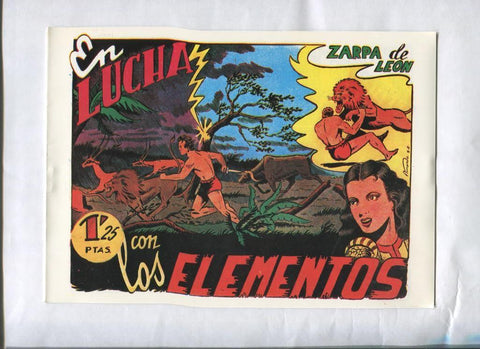 Ferrando: Zarpa de Leon facsimil numero 05: En lucha con los elementos