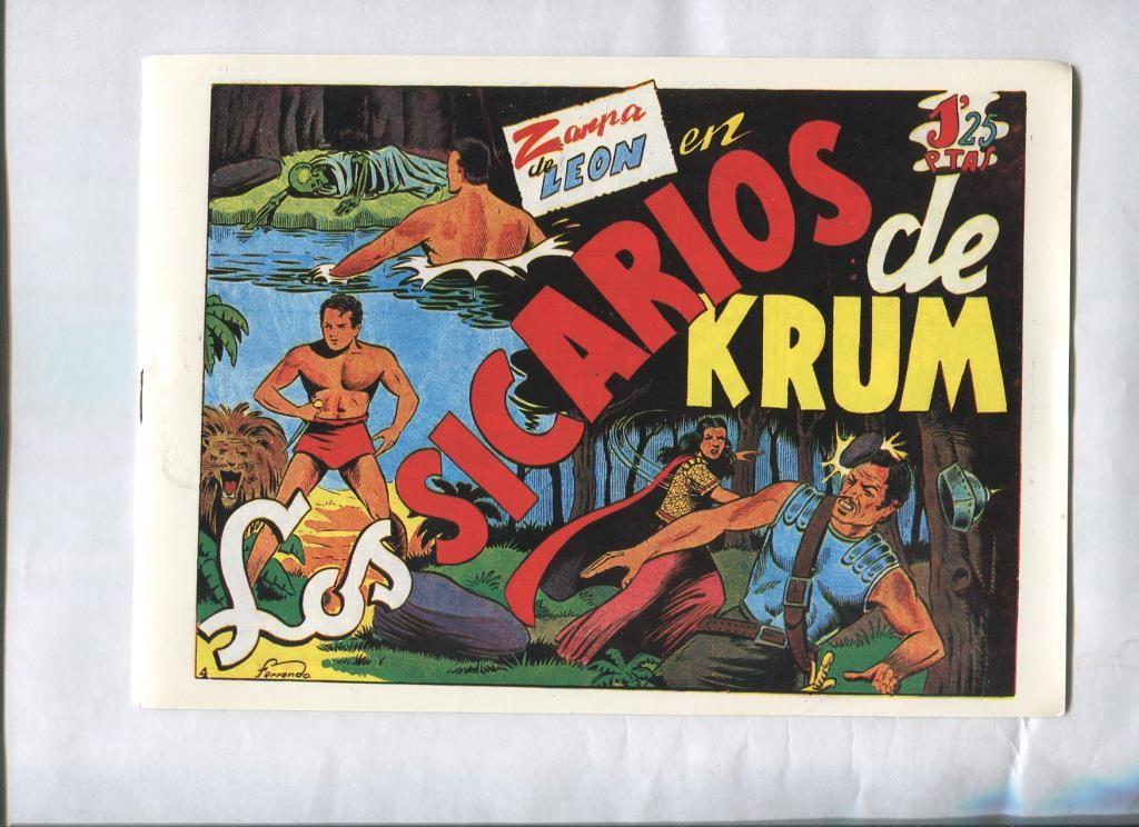 Ferrando: Zarpa de Leon facsimil numero 04: Los sicarios de Krum