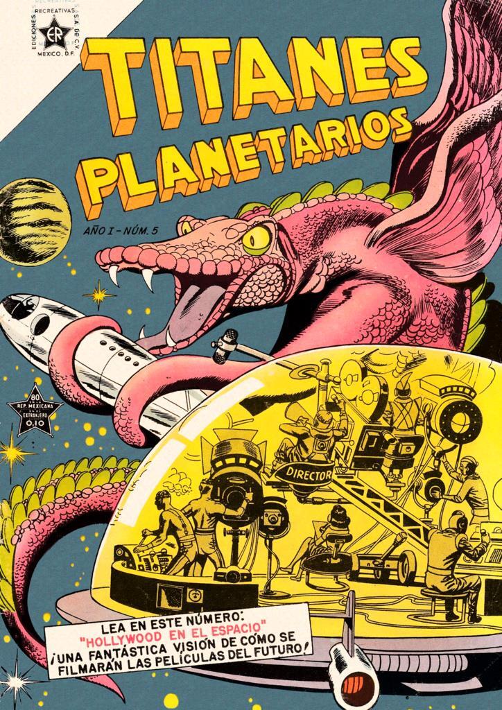 Poster DIN 4 numero 0544: Titanes Planetarios cubierta numero 05