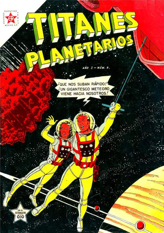 Poster DIN 4 numero 0546: Titanes Planetarios cubierta numero 09