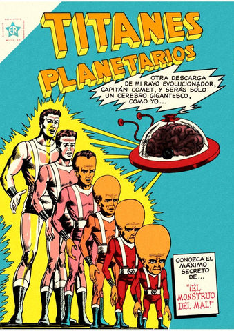 Poster DIN 4 numero 0549: Titanes Planetarios cubierta numero 18