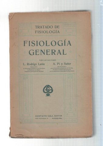 Tratado de Fisiologia. Fisiologia general