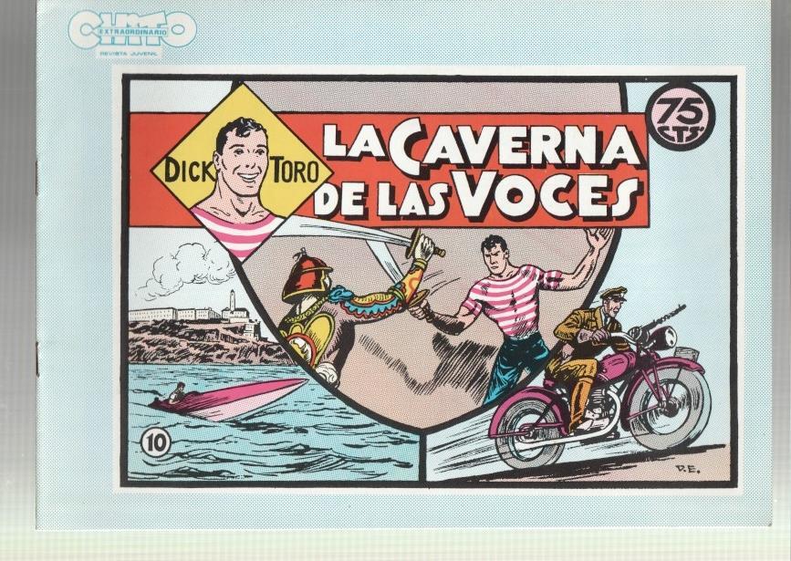 Dick Toro facsimil numero 10: La caverna de las voces