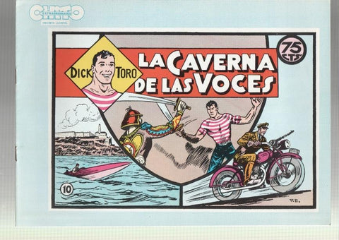 Dick Toro facsimil numero 10: La caverna de las voces