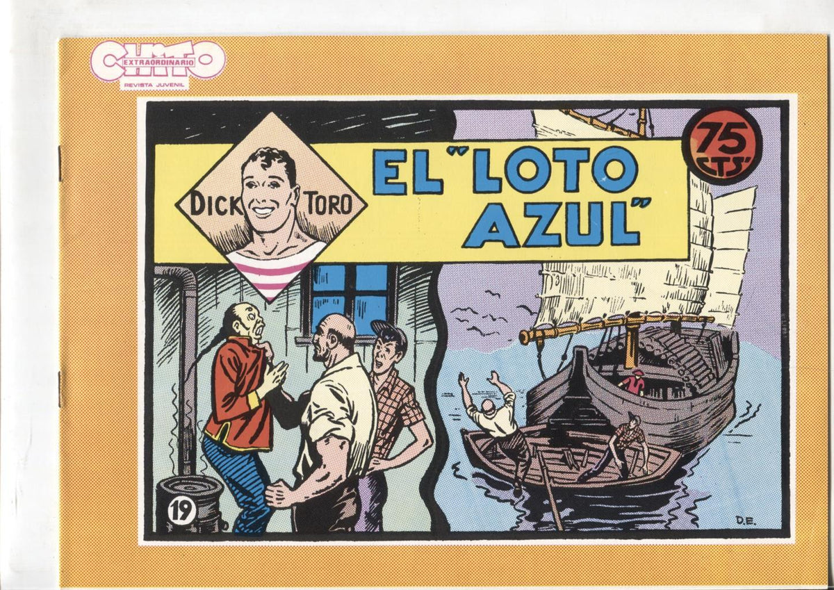 Facsimil: Dick Toro numero 19: El Loto Azul
