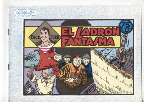 Facsimil: Dick Toro numero 21: El ladron fantasma