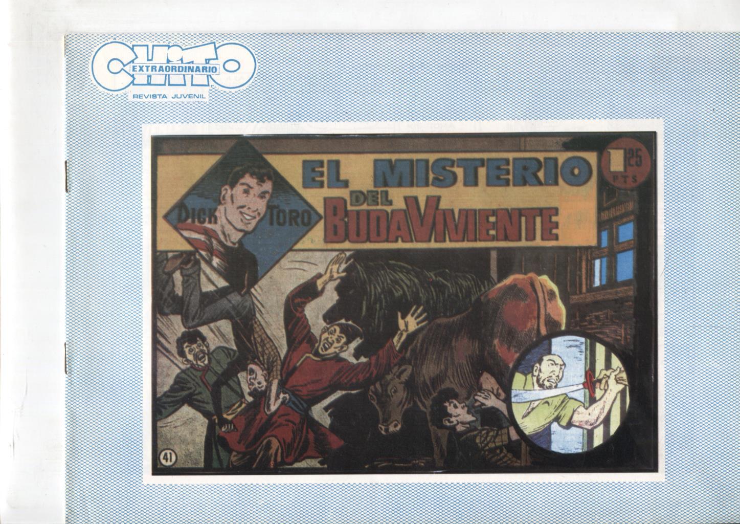 Facsimil: Dick Toro numero 41: El misterio del Buda Viviente