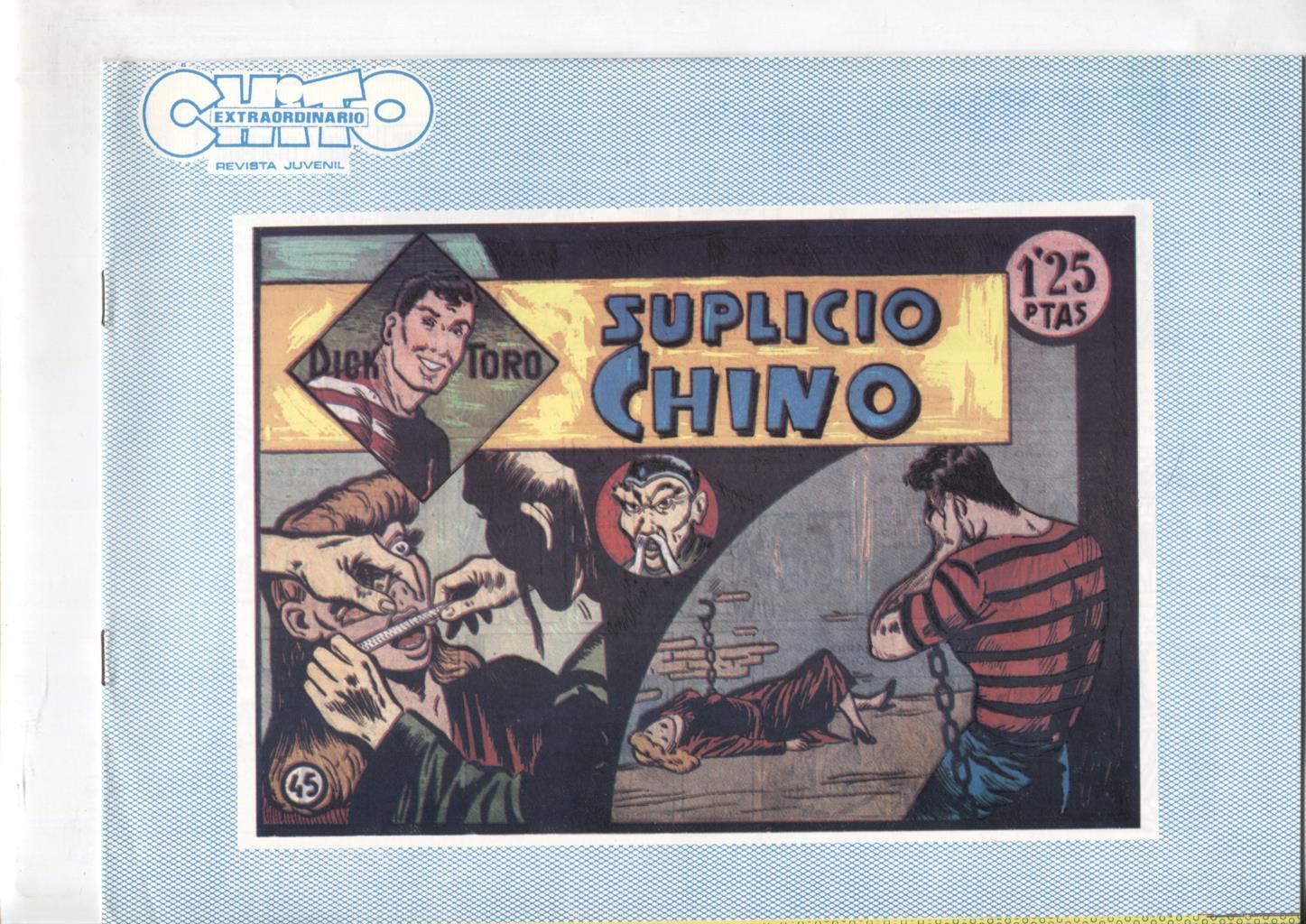 Facsimil: Dick Toro numero 45: Suplicio chino
