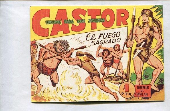 Facsimil: Castor de Manuel Gago, numero 03: El fuego sagrado