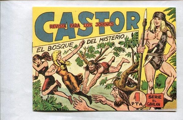 Facsimil: Castor de Manuel Gago, numero 06: El bosque del misterio