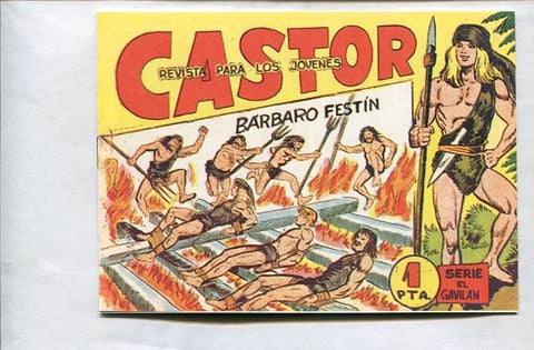 Facsimil: Castor de Manuel Gago, numero 15: Barbaro festin