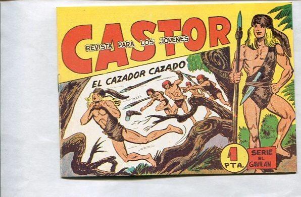 Facsimil: Castor de Manuel Gago, numero 25: El cazador cazado