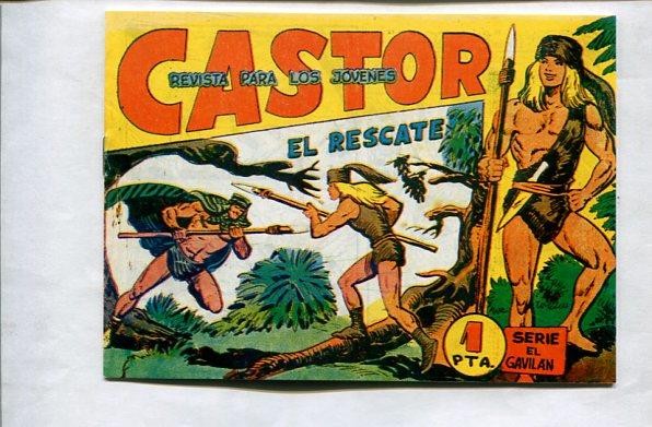 Facsimil: Castor de Manuel Gago, numero 40: El rescate