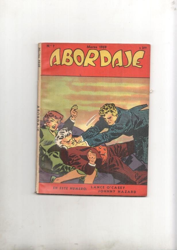 Abordaje numero 07 marzo 1959. Johnny Hazard y Lance O'Casey