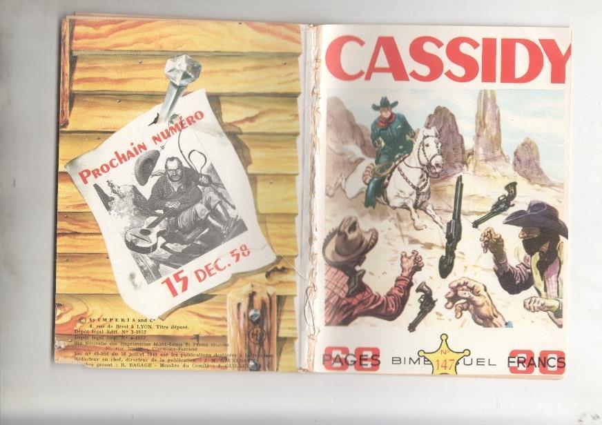 Cassidy numero 147: Hopalong Cassidy: L'etrange Defi