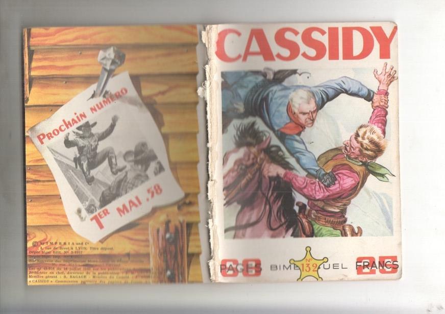 Cassidy numero 132: Hopalong Cassidy: Sherif fantome