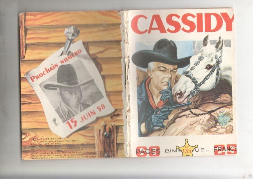 Cassidy numero 135: Hopalong Cassidy: L'attaque des Raiders