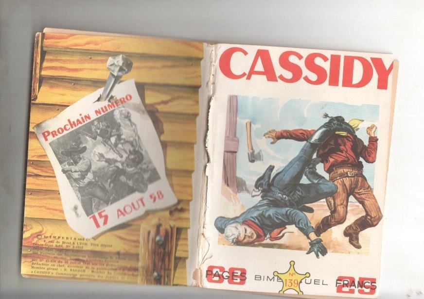 Cassidy numero 139: Hopalong Cassidy: 20  suspects
