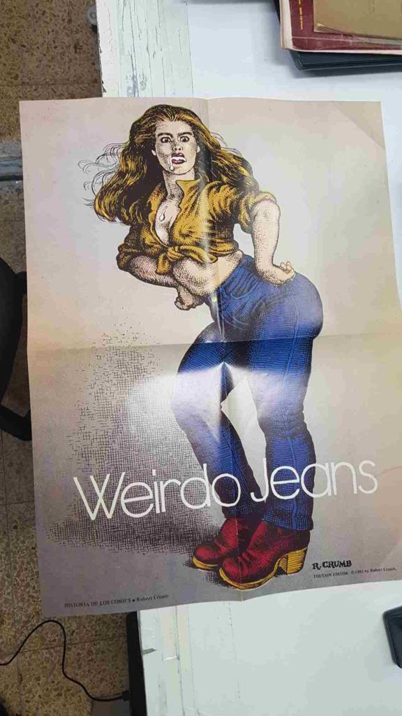 Poster Robert Crumb: Weirdo Jeans  