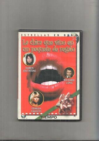 DVD pelicula: La chica que vino en un paquete de regalo, dirigida por Bruce Bilson. Estrellas en DVD