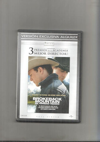 DVD pelicula: Brokeback Mountain (Incluye material extra), un film de Ang Lee con Heath Ledger