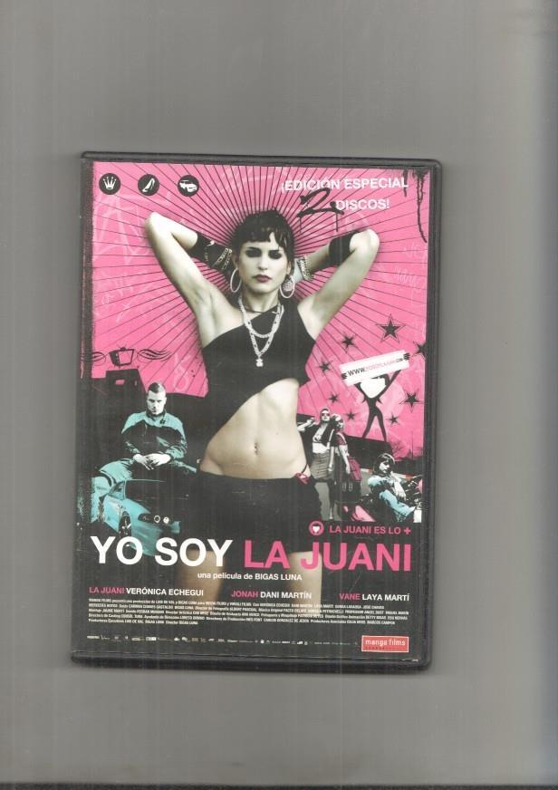 DVD pelicula: Yo soy la Juani, edicion especial 2 discos. Una pelicula de Bigas Luna