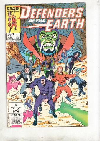 Defenders of the Earth numero 1: Fantasma,Flash Gordon,Mandrake, etc