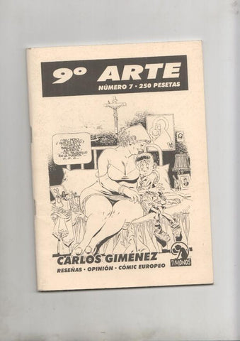 Fanzine: 9º Arte numero 7: Carlos Gimenez