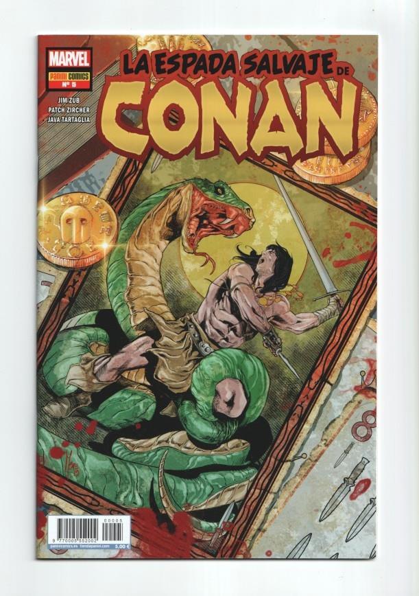 Panini: La espada salvaje de Conan numero 5: Conan el jugador