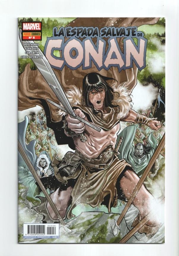 Panini: La espada salvaje de Conan numero 6: Oscura caverna, oscuro cristal