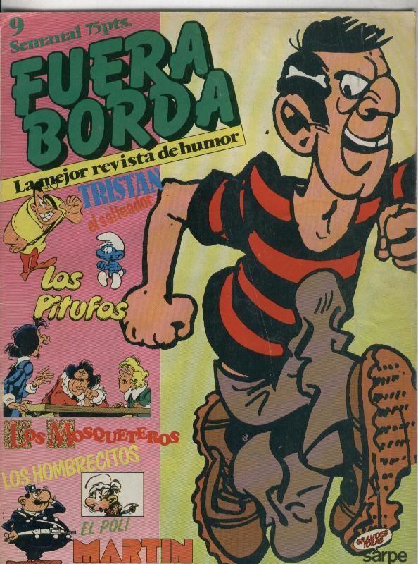 Fuera Borda numero 09: Los hombrecitos (numerado 1 en trasera)