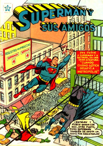 Poster DIN 4 numero 0577: Superman y sus amigos cubierta numero 02