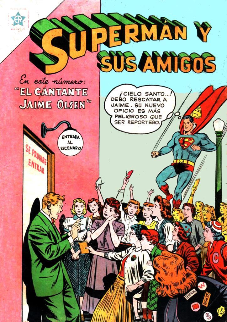 Poster DIN 4 numero 0581: Superman y sus amigos cubierta numero 07