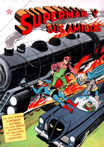 Poster DIN 4 numero 0582: Superman y sus amigos cubierta numero 10