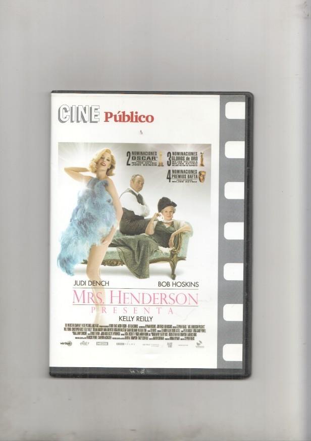 DVD pelicula: Mrs. Henderson con Stephen Frears con Judi Dench, Bob Hoskins. Cine Publico